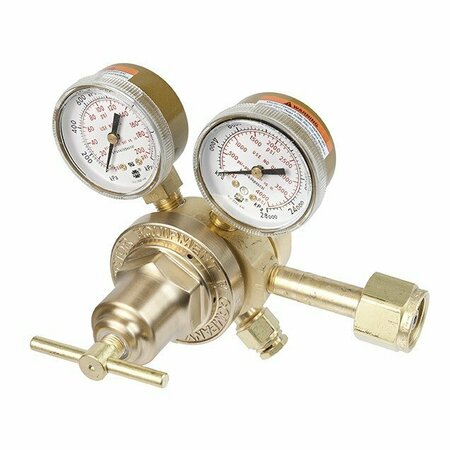 VICTOR Regulator/Flowmeter, Flowmeter, Argon, Carbon Dioxide Gas 0781-2808